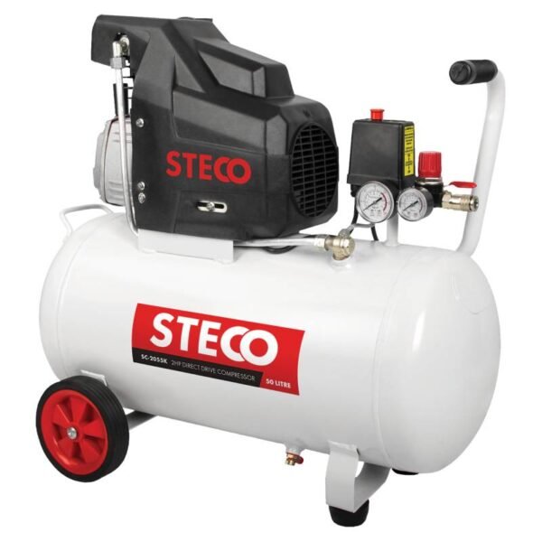 Steco 50L Air Compressor 2Hp – 5Pcs Kit-SC-2055K