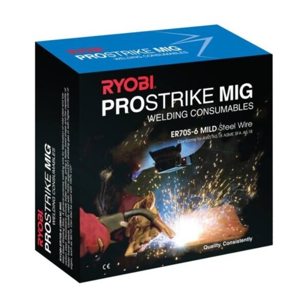 Ryobi Prostrike Mig Wire – Er70S-6 X 1.0Mm X 15Kg-RWM-PSMER70151