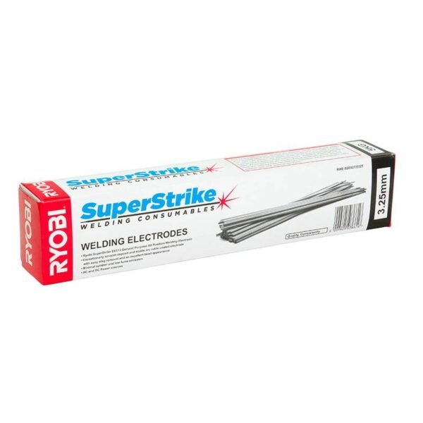 Ryobi Superstrike Welding Electrode – E6013 X 3.25Mm X 5Kg-RWE-SSE60135325