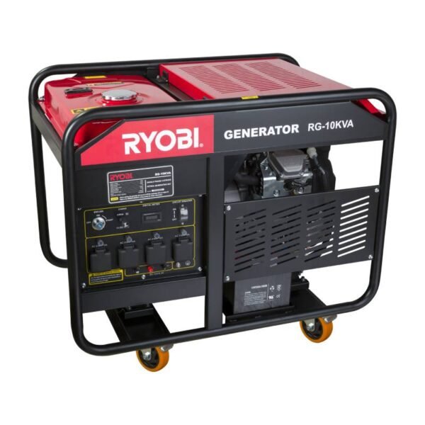 Ryobi 10Kva Generator 4-Stroke Key-Start-RG-10KVA