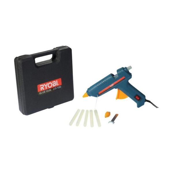 Ryobi 80W Glue Gun Kit With 6 Glue Sticks + Case (GG-120)